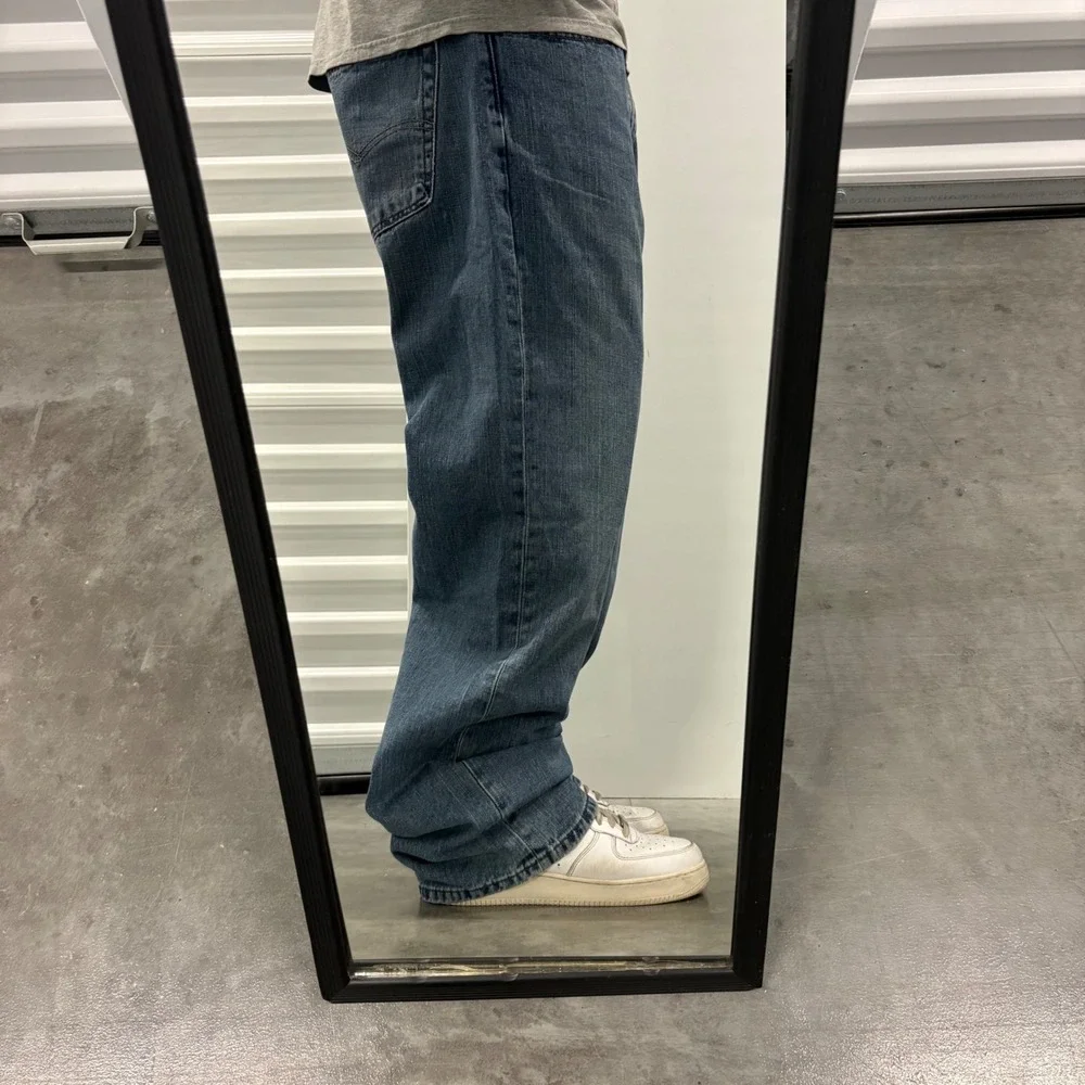 Levi's 559 Relaxed Straight Jeans Mens 38x30 Medium Wash Blue Denim 00559-0179